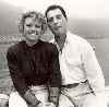 Freddie and Elaine Paige in Montreux