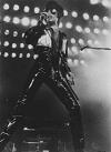 Freddie in biker apparel