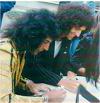 FREDDIE AND BRIAN IN JAPAN