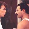 Freddie and David Bowie