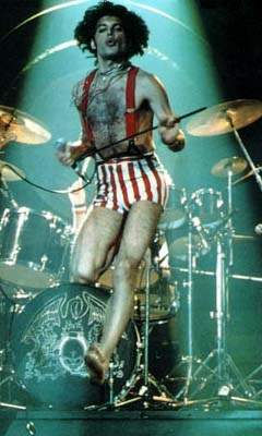 jumping in stripes