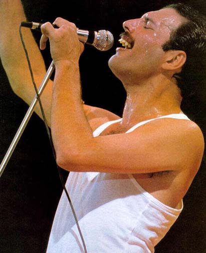 Freddie at Live Aid