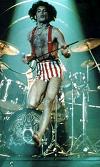 Freddie in his red and white shorts one more time..