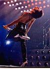 Freddie on stage...