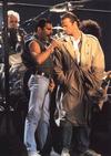 Freddie with Christopher Lambert