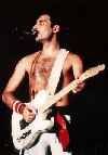 Freddie on guitar - Works tour