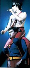 Freddie with superman!!