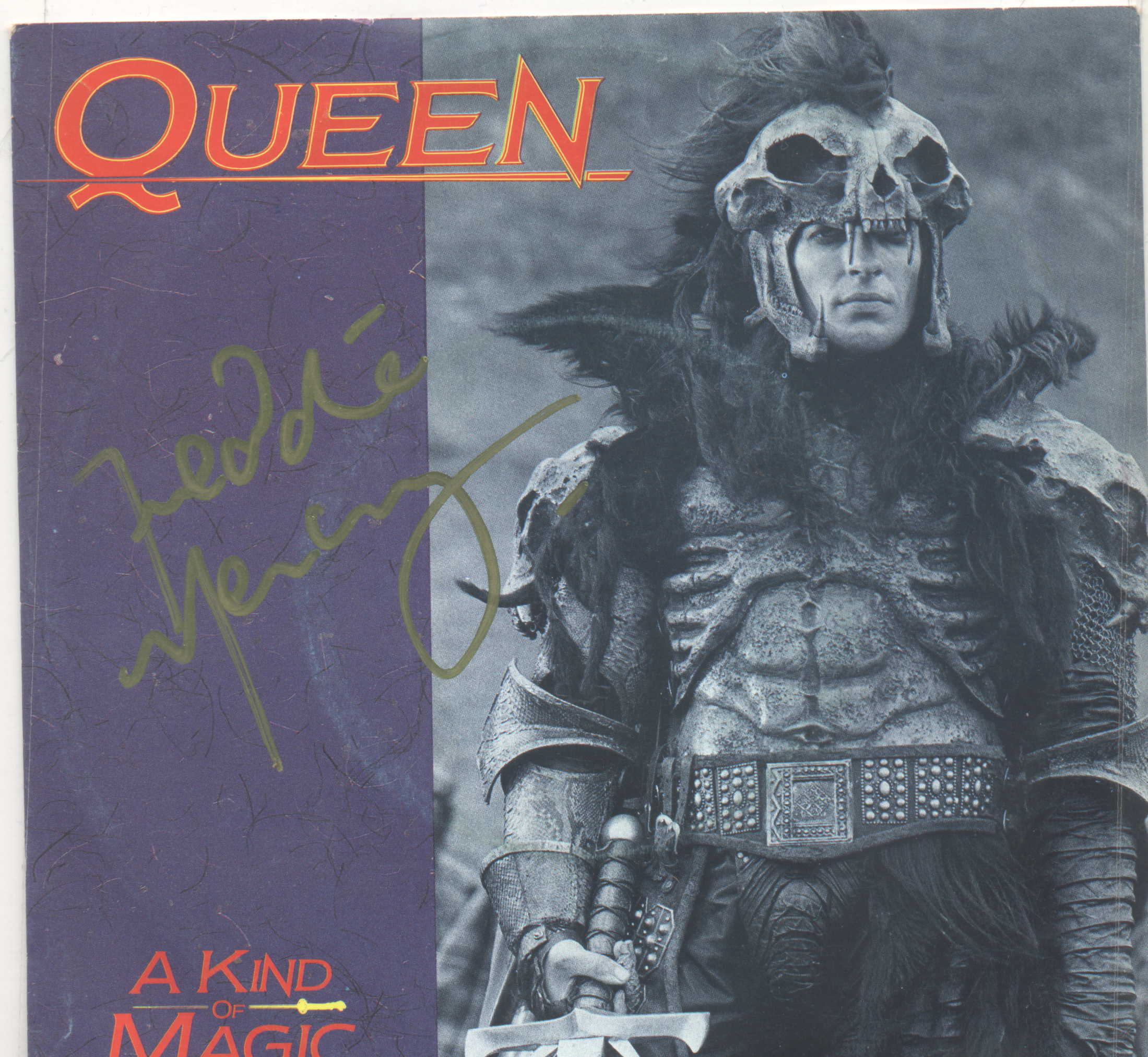 A Kind of Magic - signed by Freddie