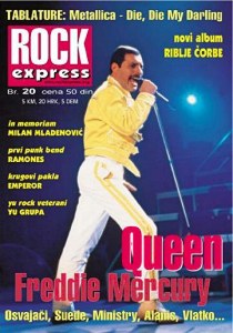 Freddie in Rock express
