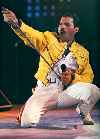 Freddie Mercury At Wembly