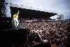 Freddie performing in Newcastle, 1986