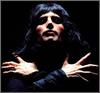Freddie Mercury - black photo.
