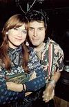Freddie with a girl that I don't know