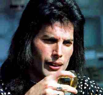 freddie have a glass of fine wine