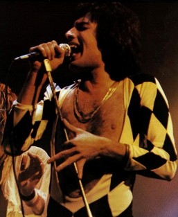 Freddie singing