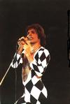 On Stage 1977 In Chequered Outfit