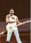 Freddie with Guitar at Live Aid