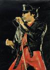 Freddie in Bikie Gear in 1979
