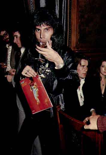 Having a drink! :D