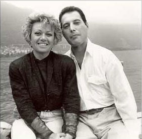 Freddie and Elaine Paige in Montreux