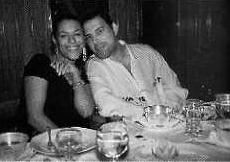 Freddie and backing singer Debbie Bishop