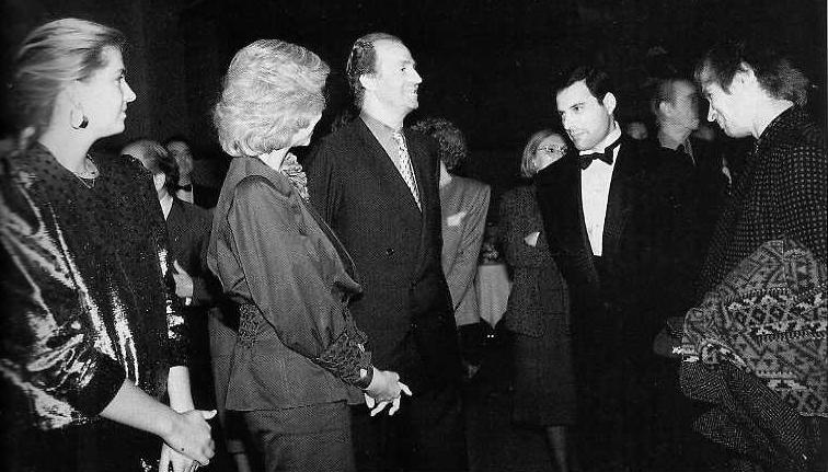 Freddie meets the king and queen of Spain