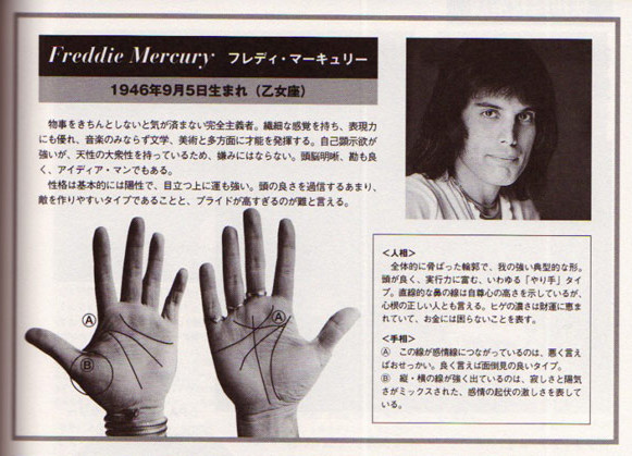 Freddie on Japanese magazine
