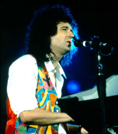 Brian sing and play "Too Much Love Will Kill You"