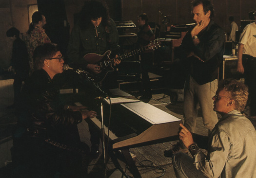 Rehersal with elton!