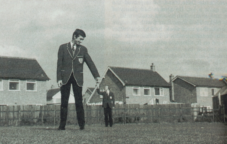 a very, very, big john...