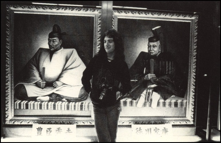 Visiting a museum in Japan 