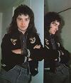 John with a mirror