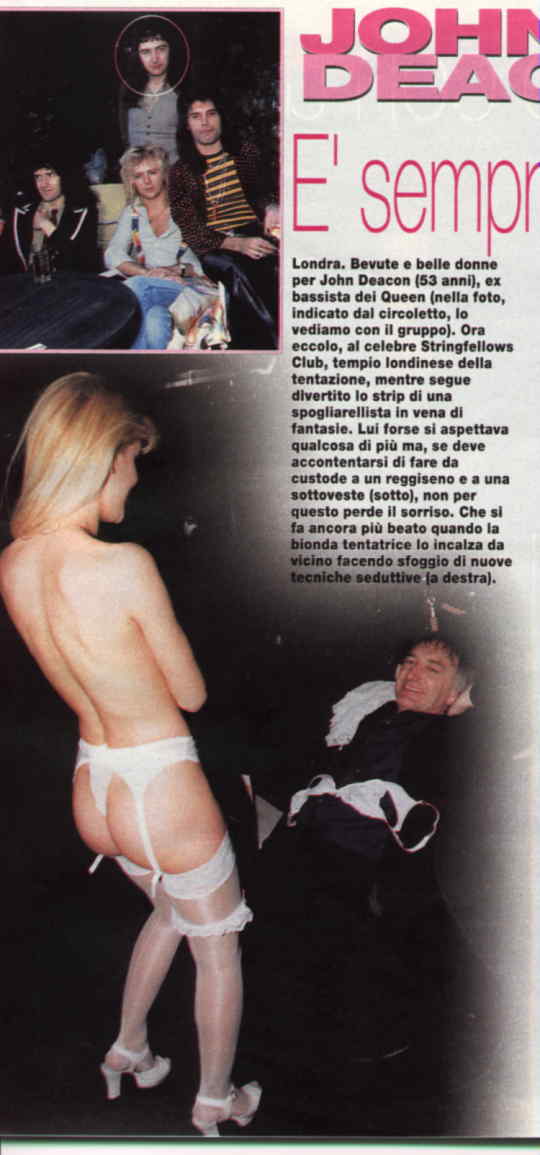 John Deacon not playing at the Hall of Fame part 3 :)
