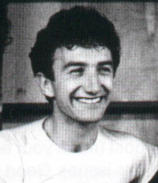 John smiling, yay!