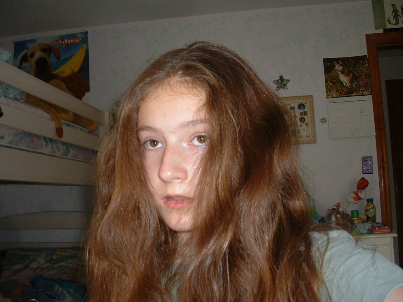 ...and you can say that my hair's a disgrace...