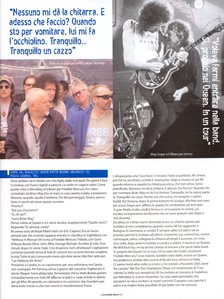 Brian & Zucchero : Rockstar mag october 2004 (2)