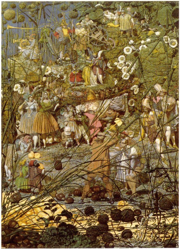 Fairy Feller's Masterstroke- painting by Richard Dadd