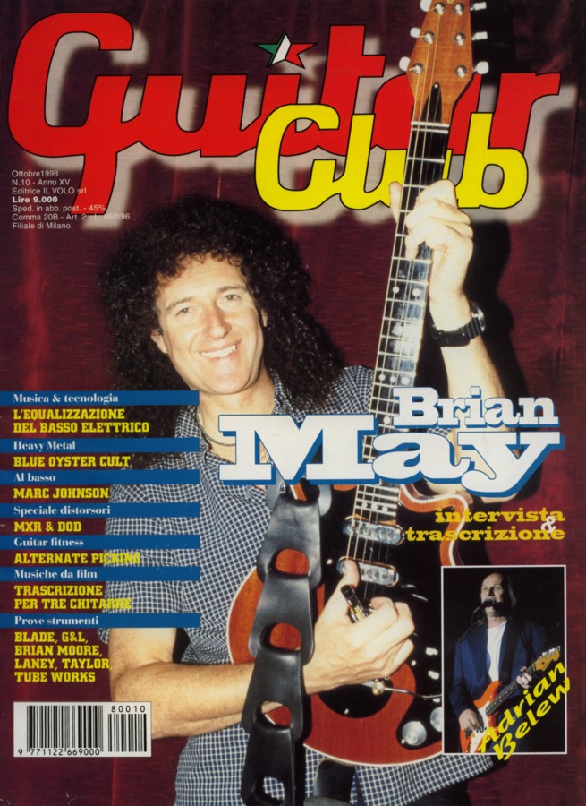 GUITAR CLUB (ITALIAN MAG) OCTOBER 1998