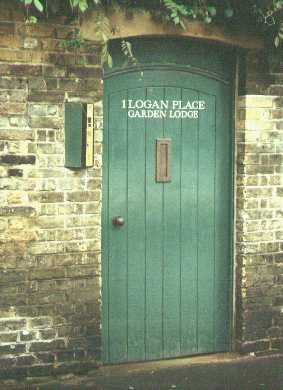 Freddie's house in the summer of 1991