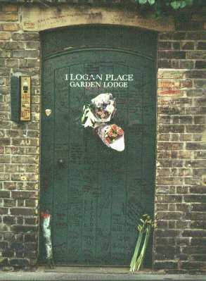 Freddie's house on the day of the Freddie Mercury Tribute 1992