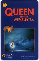 Live at Wembley phone card