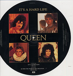 it's a hard life uk 12" picture disc