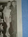 A close up of Mr Deacon and his stripper 'friend'...