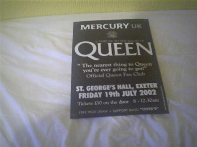 Queen poster 2001