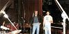 Freddie and Rod Stewart recording "Take Another Piece Of My Heart" 2