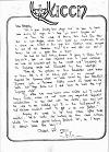 J.Deacon letter, Queen newsletter 1975