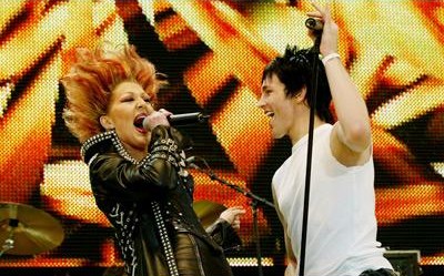 Cast of We Will Rock You "Party In The Park 2002"