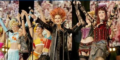 Cast of We Will Rock You "Party In The Park 2002"