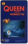Live at Wembley phone card