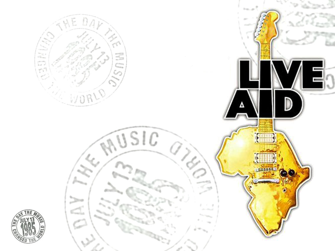 Live Aid Wall Paper